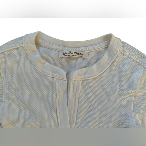 Free People Mikah Layering Cuff Top Cream Combo - Picture 9 of 15